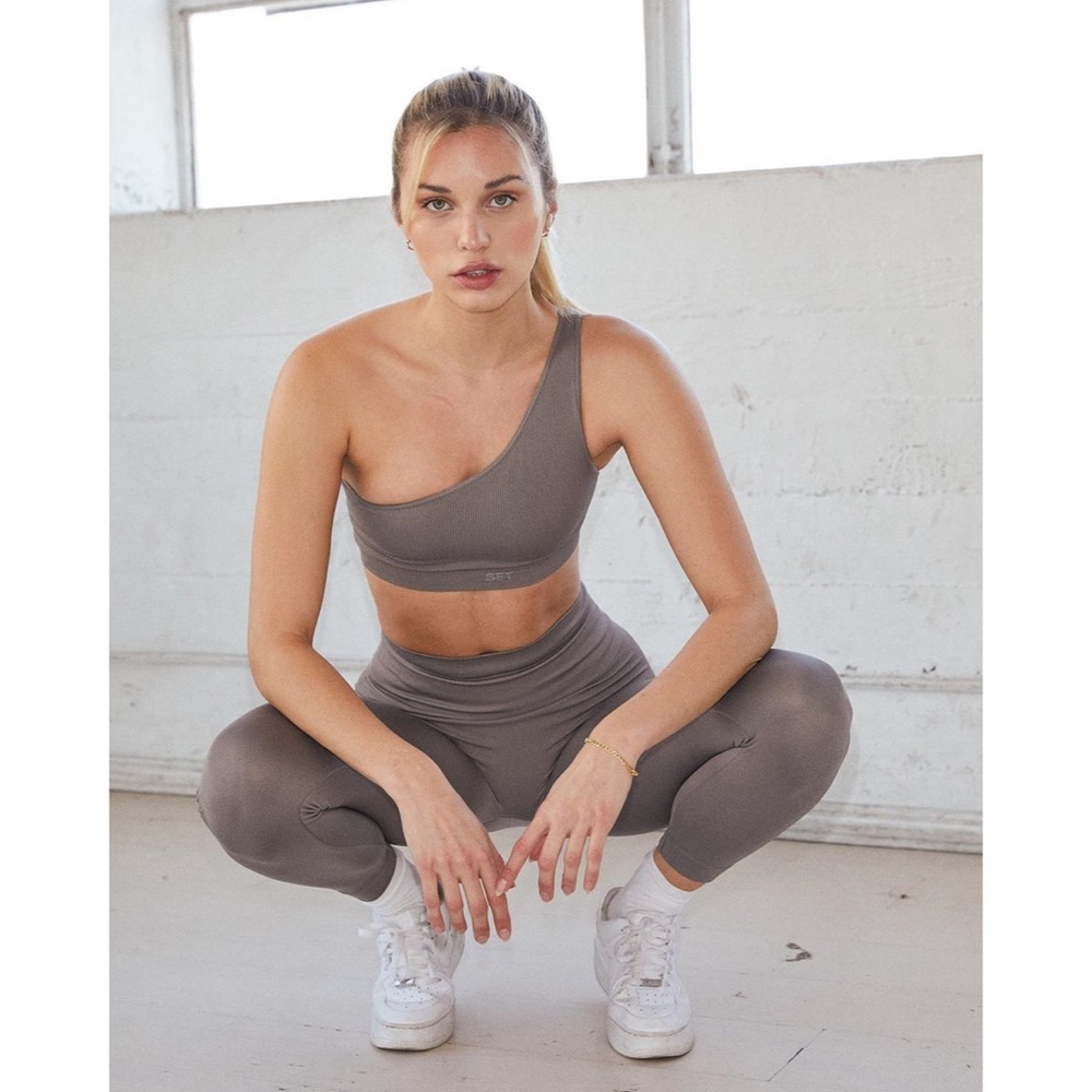 SETactive Stone Sculptflex Seamless Leggings M/L